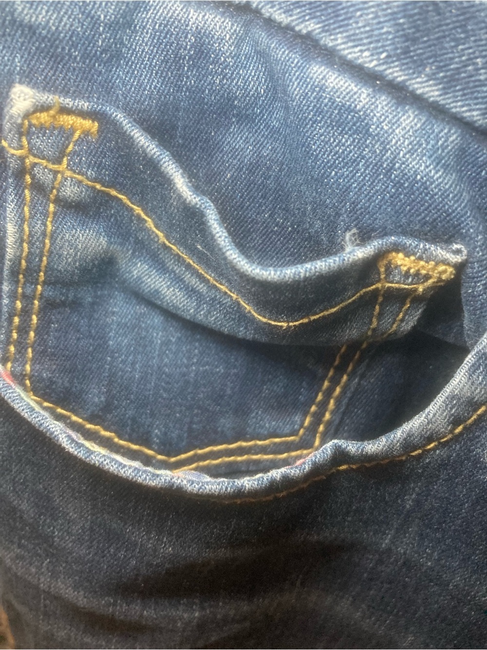 Women's Classic Dark Blue Slim Jeans by Vigoss Studio - Picture 5 of 11